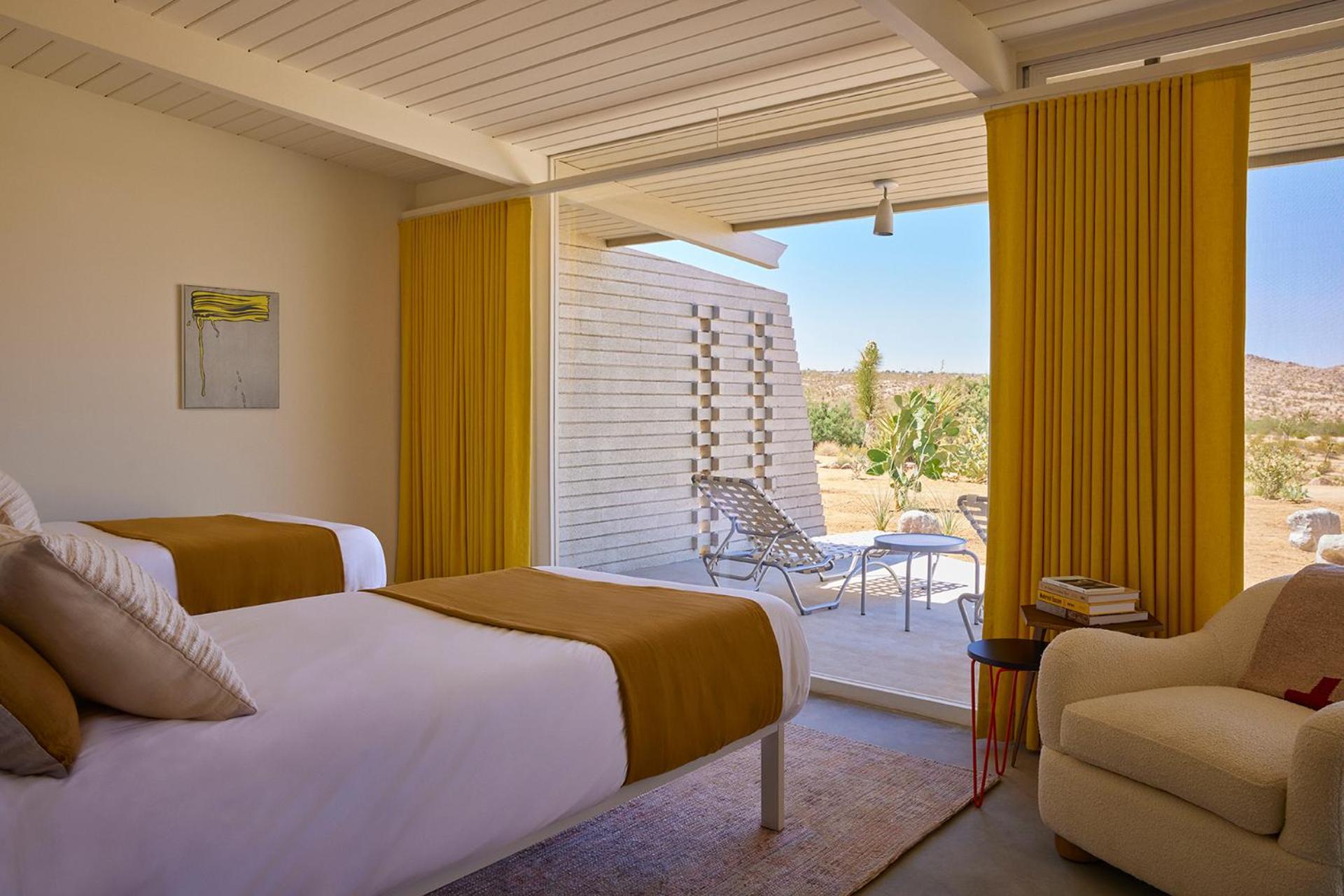 The Bungalows By Homestead Modern Joshua Tree Ruang foto